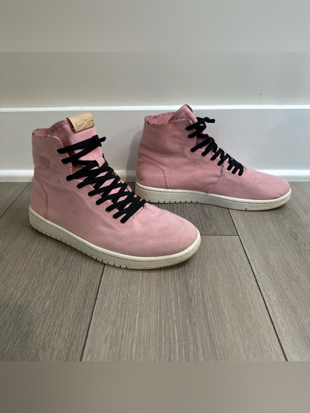 Nike Air Jordan Men’s Size 8 1 Retro High Deconstructed Easter Pink 867338-620